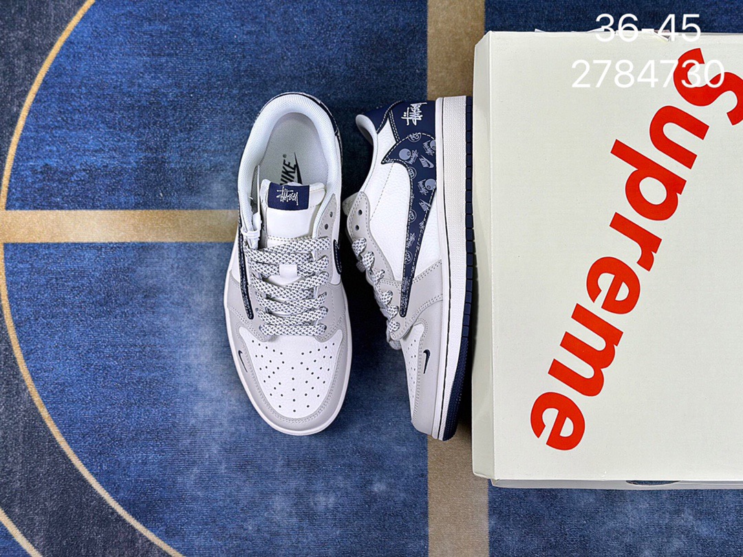 Supreme Collaborative Low-Top Sneakers - Image 4