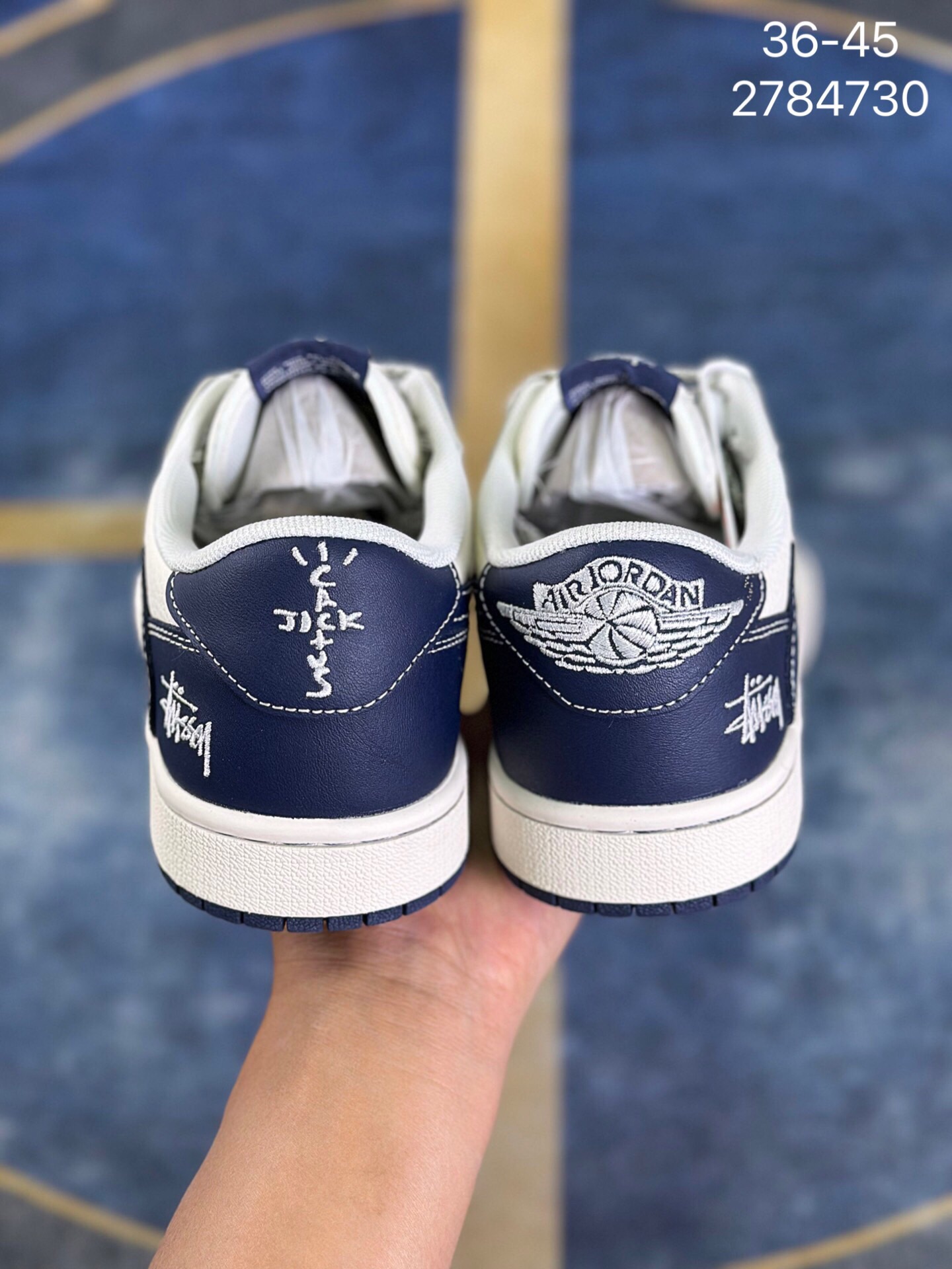 Supreme Collaborative Low-Top Sneakers - Image 5