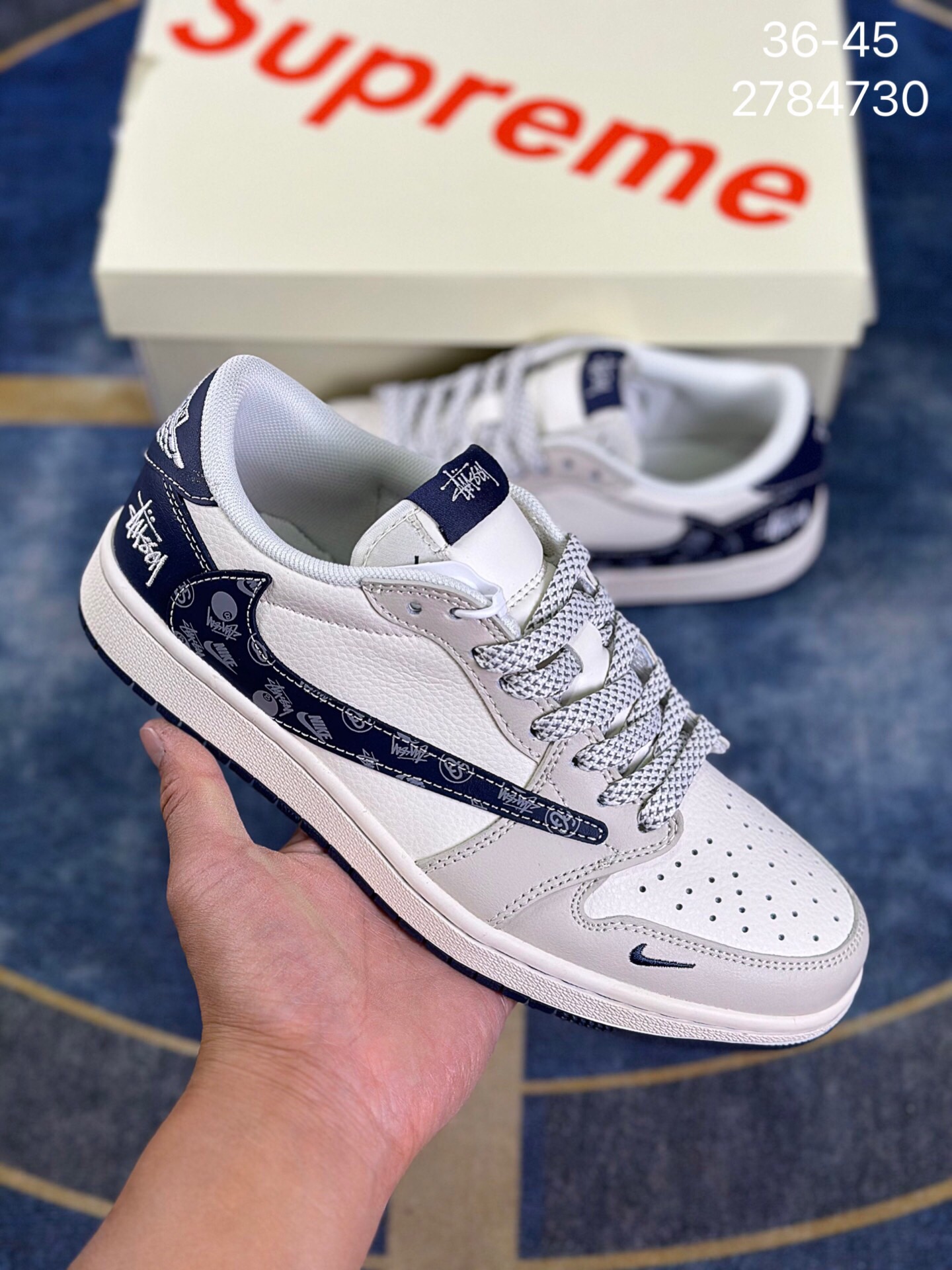 Supreme Collaborative Low-Top Sneakers