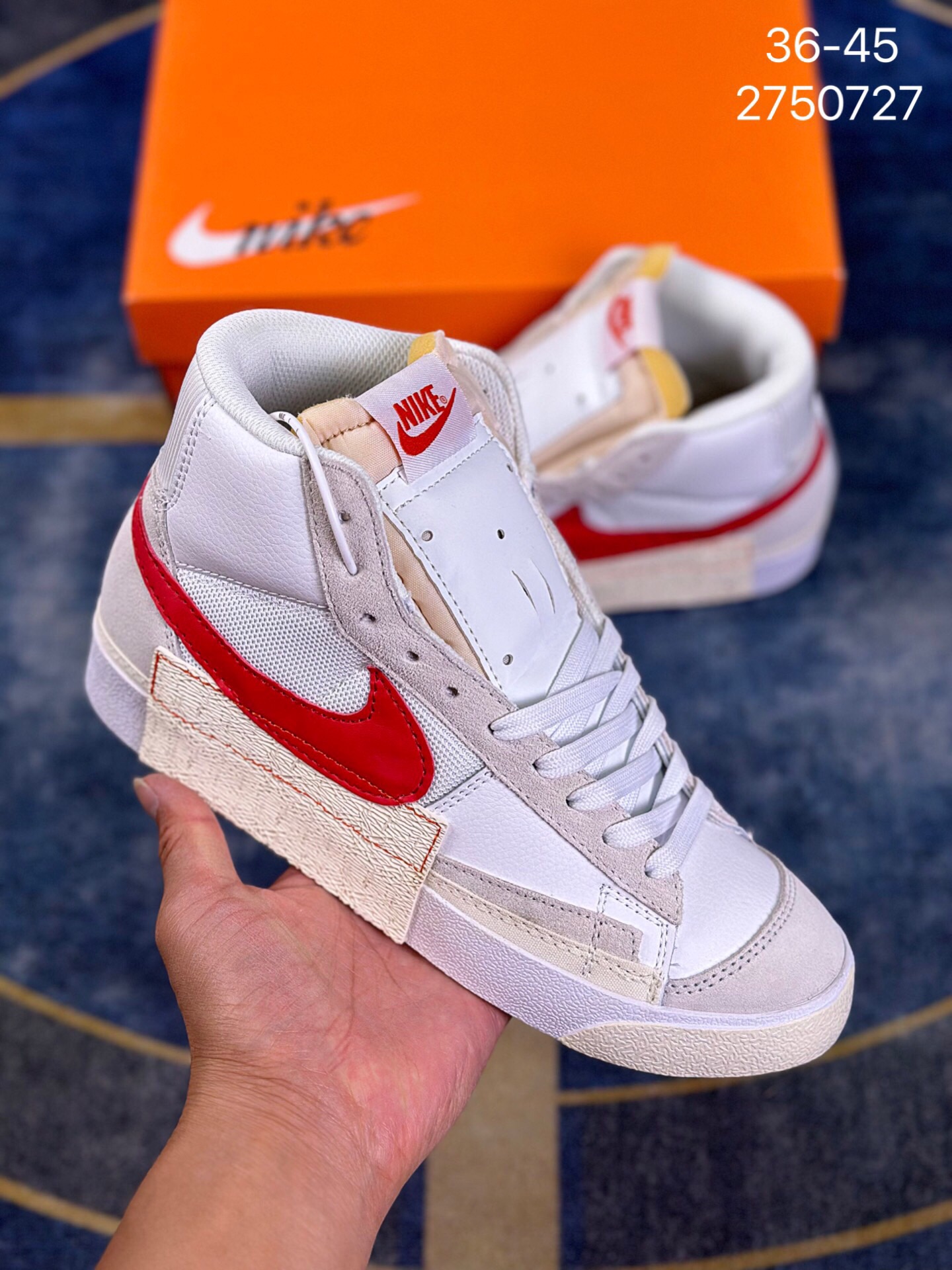 Nike Blazer Mid 77 Retro High-Top Casual Sneakers (Multiple Colorways) - Image 2