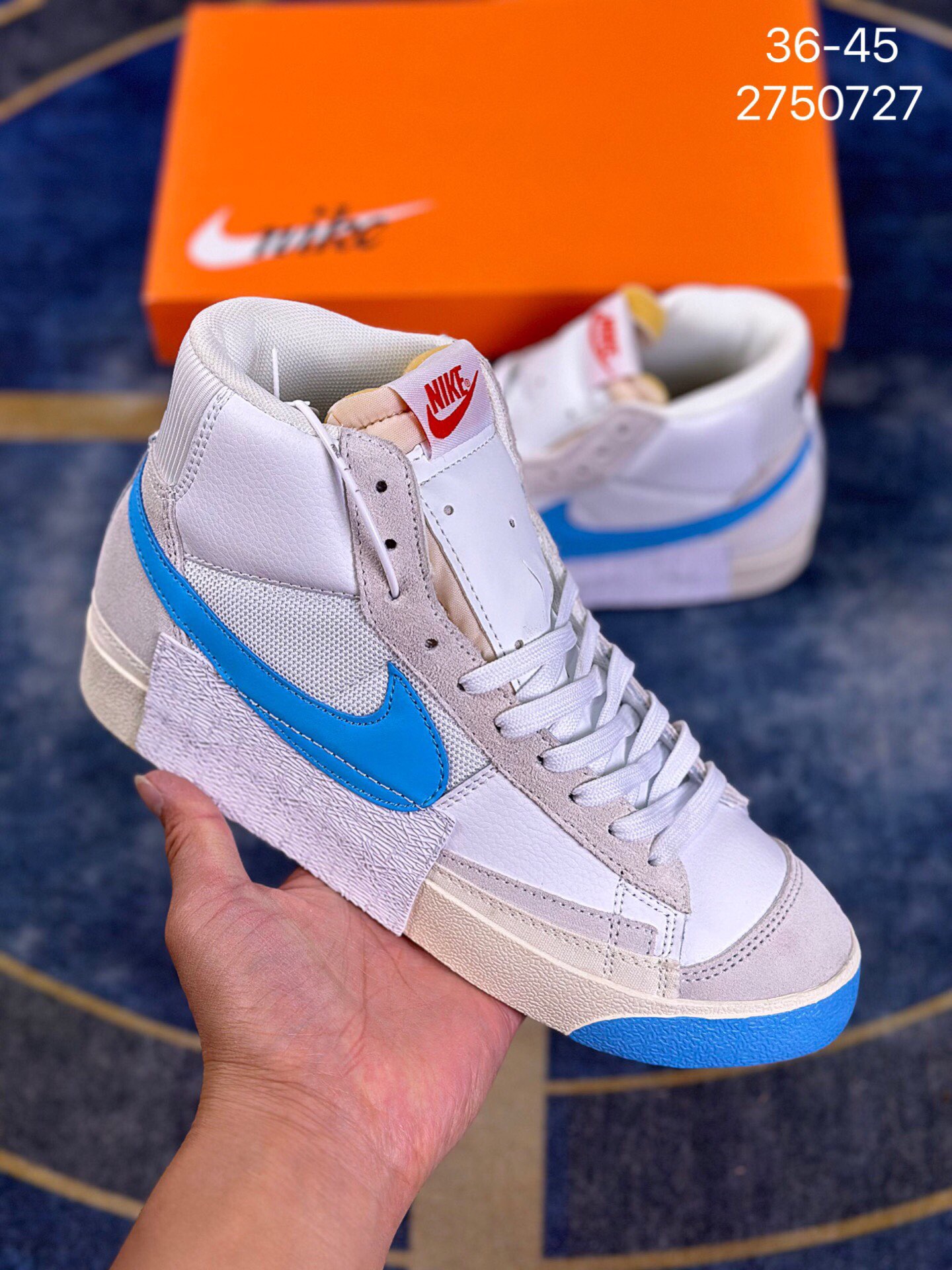 Nike Blazer Mid 77 Retro High-Top Casual Sneakers (Multiple Colorways) - Image 3