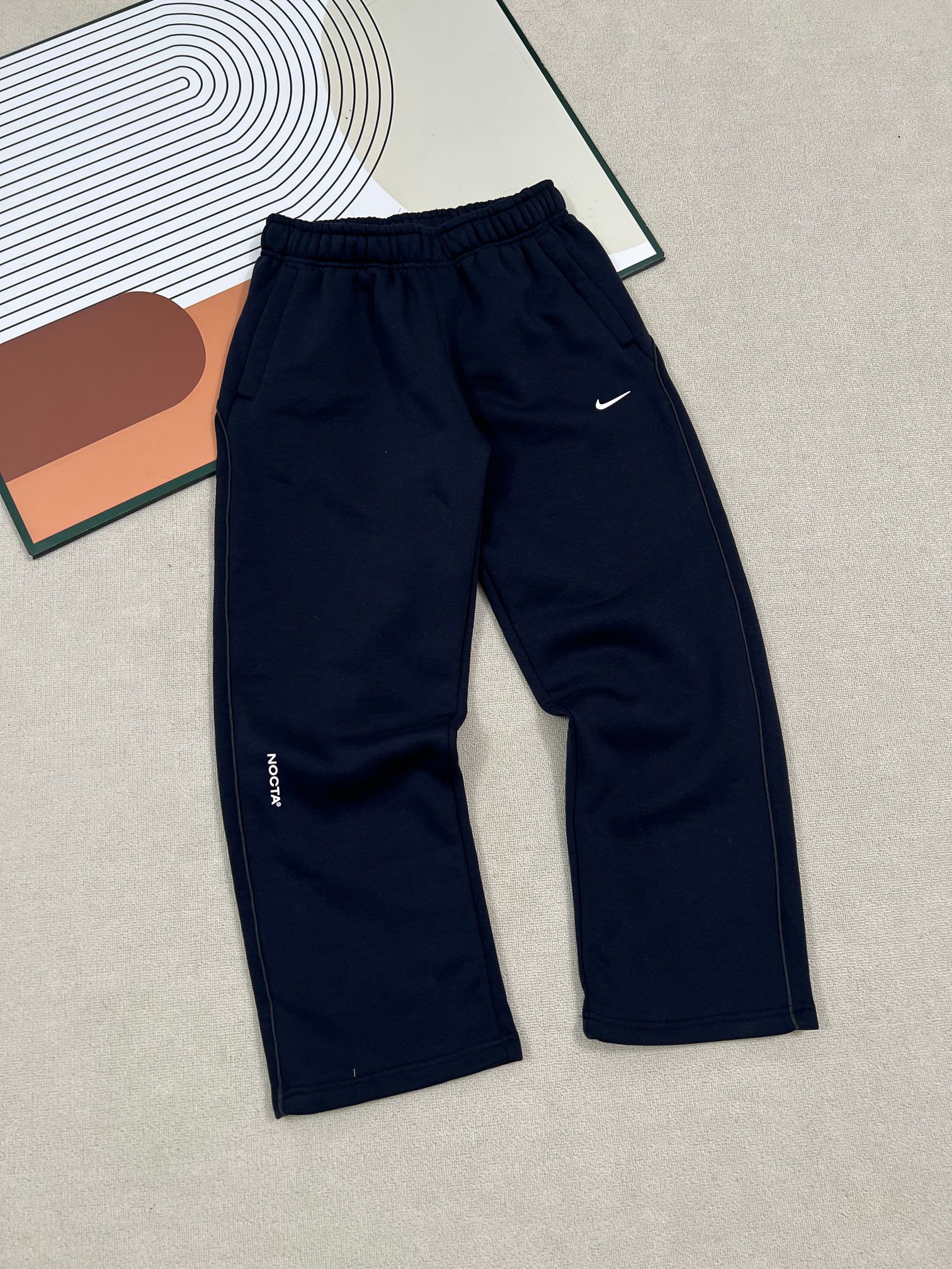 Nike NOCTA Co-Branded Gray Hoodie & Sweatpants Set - Image 6