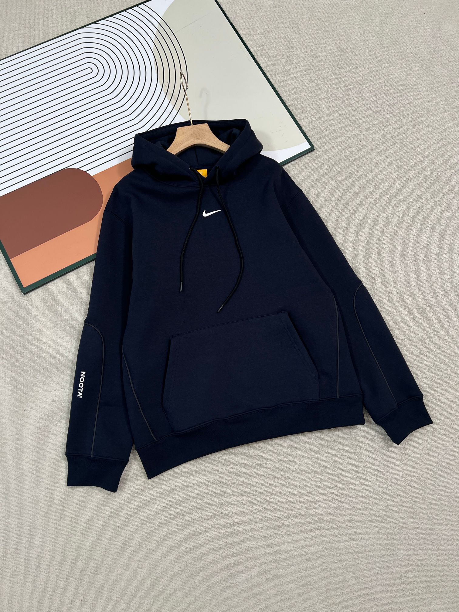 Nike NOCTA Co-Branded Gray Hoodie & Sweatpants Set - Image 5