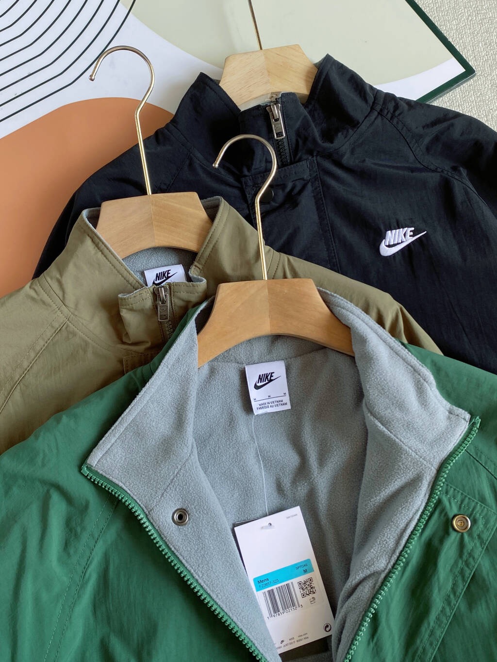 Nike Swoosh Stand-Collar Jacket (Multiple Colorways) - Image 2