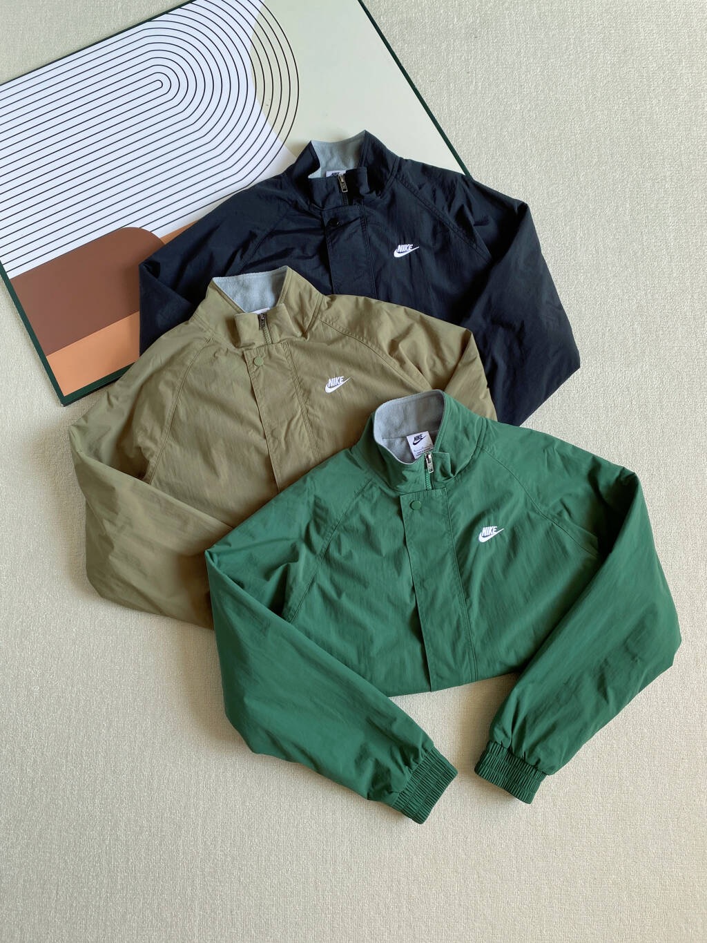 Nike Swoosh Stand-Collar Jacket (Multiple Colorways)