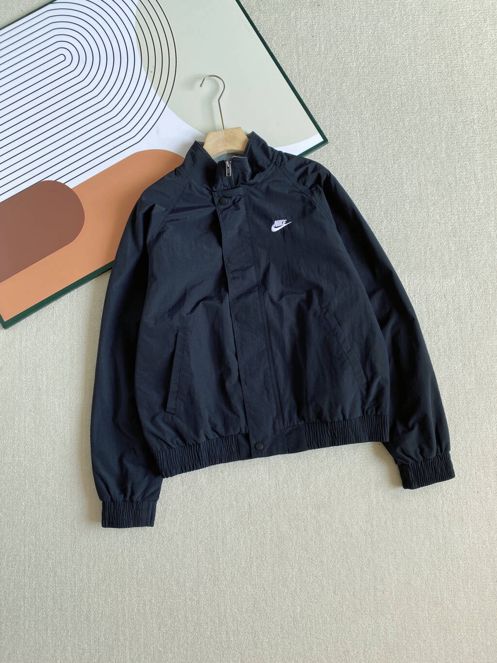 Nike Swoosh Stand-Collar Jacket (Multiple Colorways) - Image 3