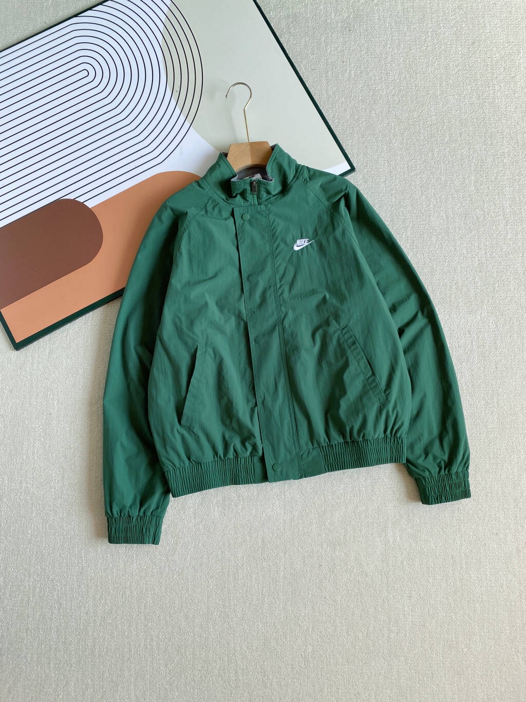 Nike Swoosh Stand-Collar Jacket (Multiple Colorways) - Image 5