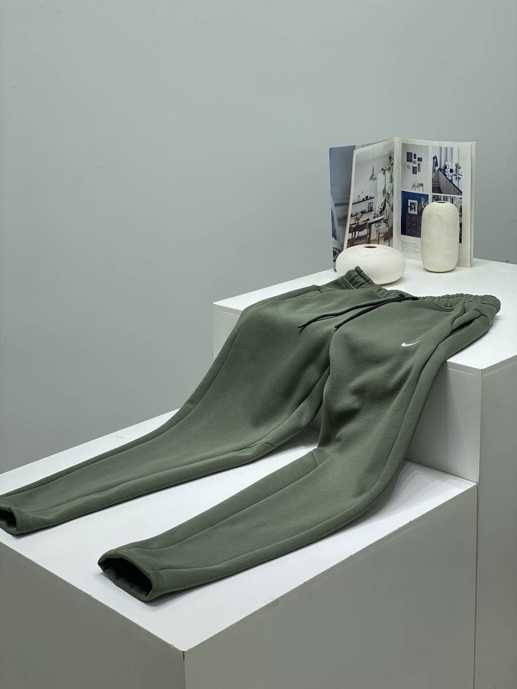 Nike Half-Zip Tracksuit Set (Black/Grey) - Image 6