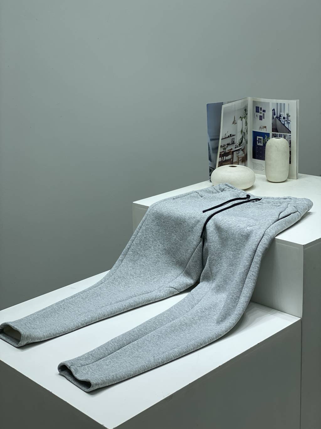 Nike Half-Zip Tracksuit Set (Black/Grey) - Image 7